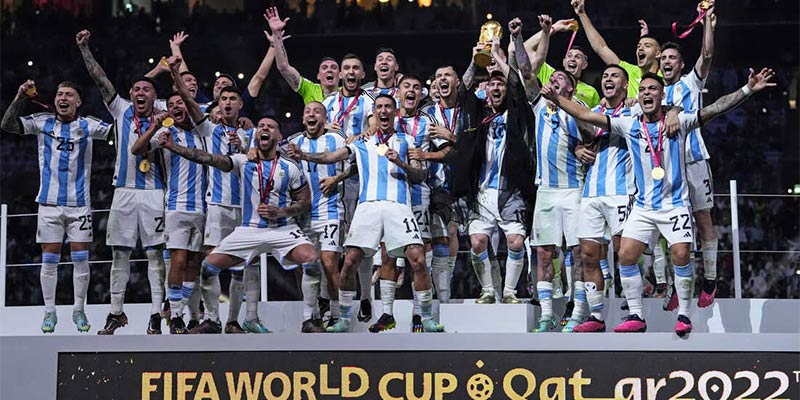 Argentina lên ngôi vô địch World Cup gần nhất